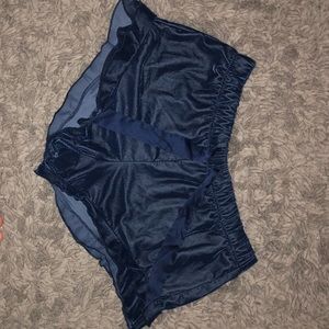 Victoria’s Secret Velvet Shorts